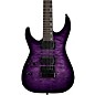 ESP LTD H-1000 EverTune Quilted Maple Left-Handed Electric Guitar See Thru Purple Sunburst thumbnail