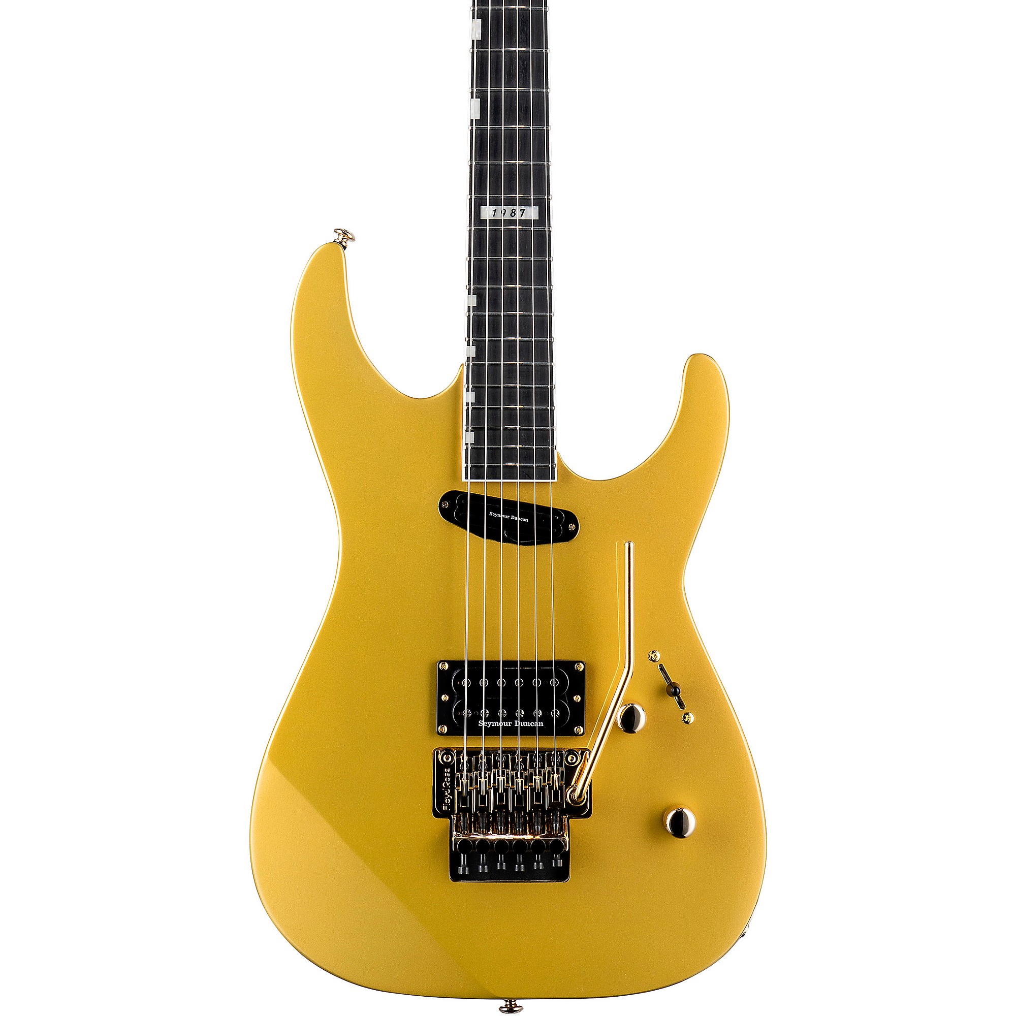 ESP LTD Mirage Deluxe '87 Electric Guitar Metallic Gold | Guitar