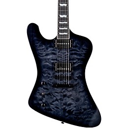 ESP LTD Phoenix-1000 Quilted Maple Left-Handed Electric Guitar See Thru Black Sunburst