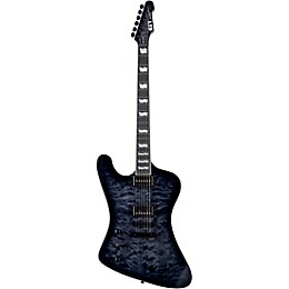 ESP LTD Phoenix-1000 Quilted Maple Left-Handed Electric Guitar See Thru Black Sunburst