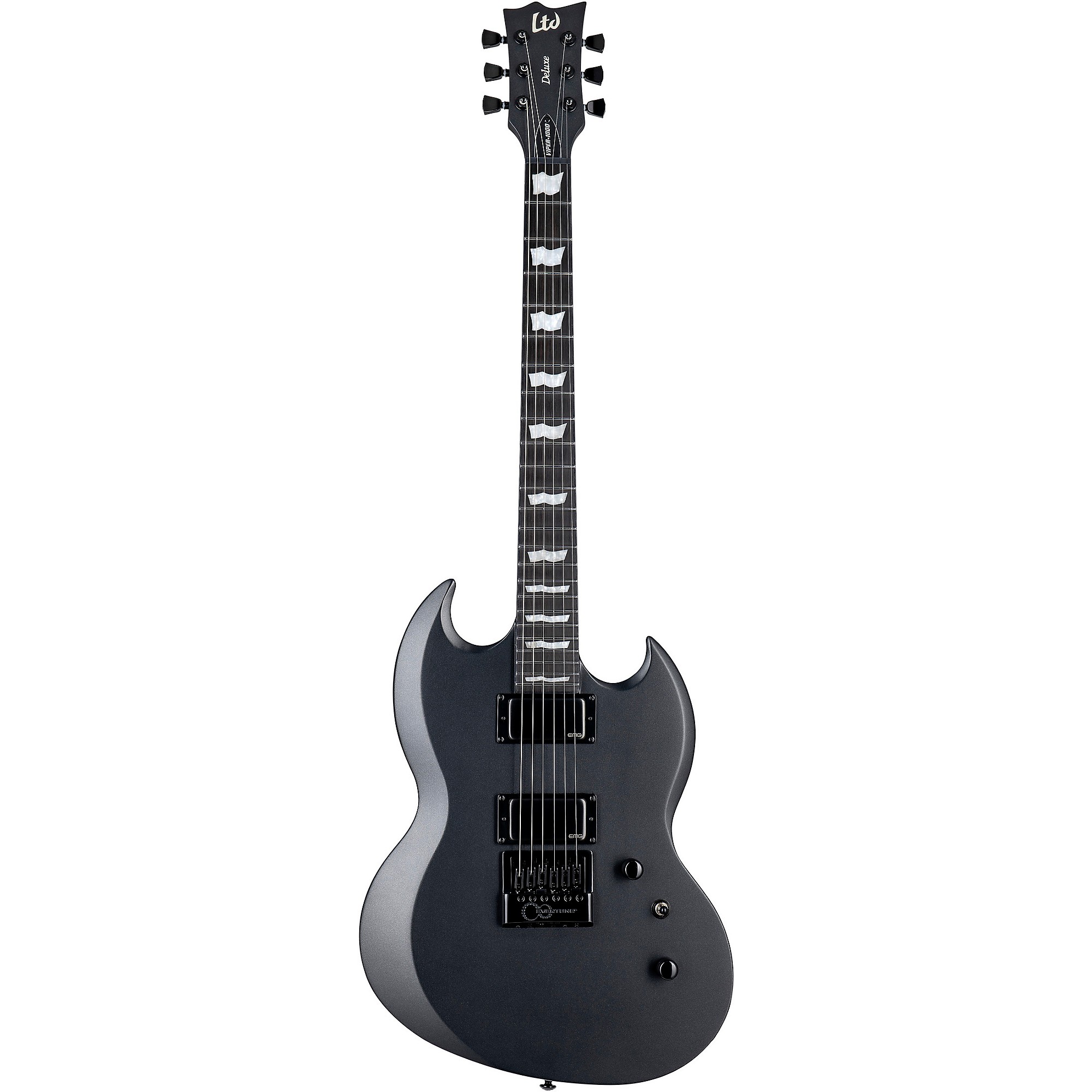 ESP LTD Viper-1000 EverTune Electric Guitar Charcoal Metallic