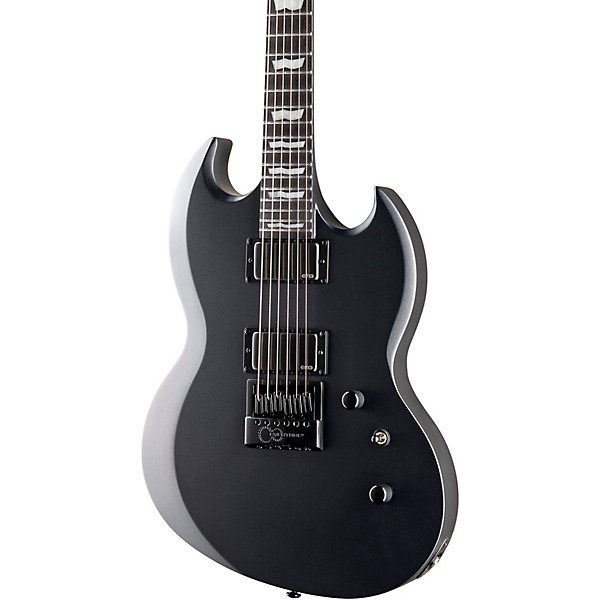 ESP LTD Viper-1000 EverTune Electric Guitar Charcoal Metallic Satin