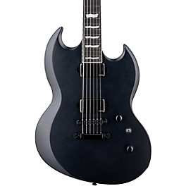 ESP LTD Viper-1000 Baritone Electric Guitar Black Satin