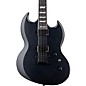ESP LTD Viper-1000 Baritone Electric Guitar Black Satin thumbnail
