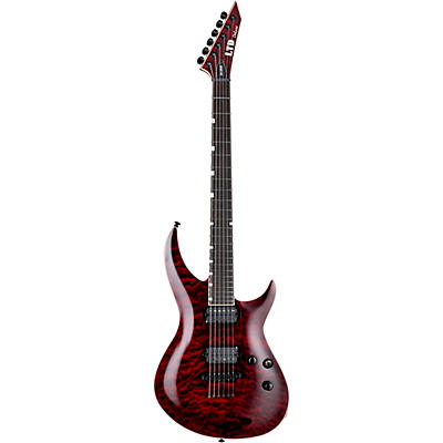Esp Ltd H3-1000 Quilted Maple Electric Guitar See Thru Black Cherry for sale