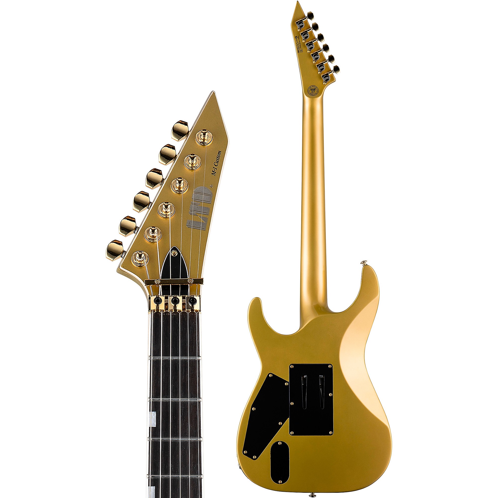 ESP LTD M-1 Custom '87 Electric Guitar Metallic Gold