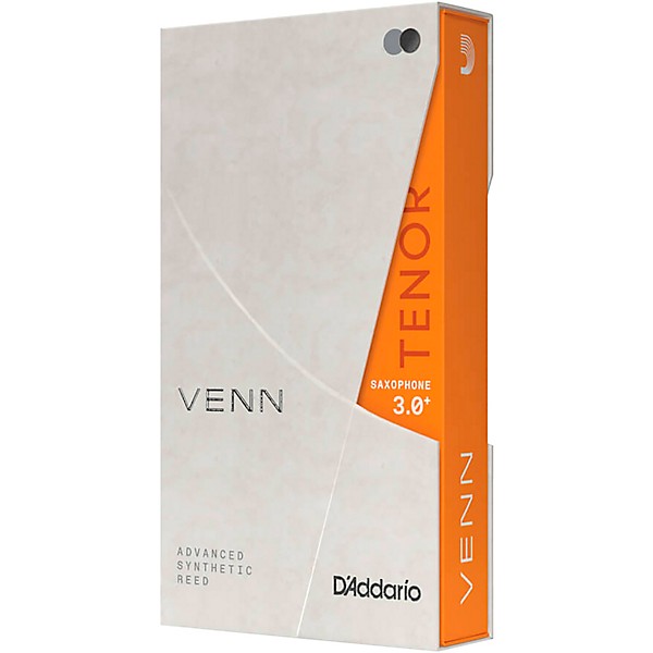 D'Addario Woodwinds VENN G2 Tenor Saxophone Reed 3+