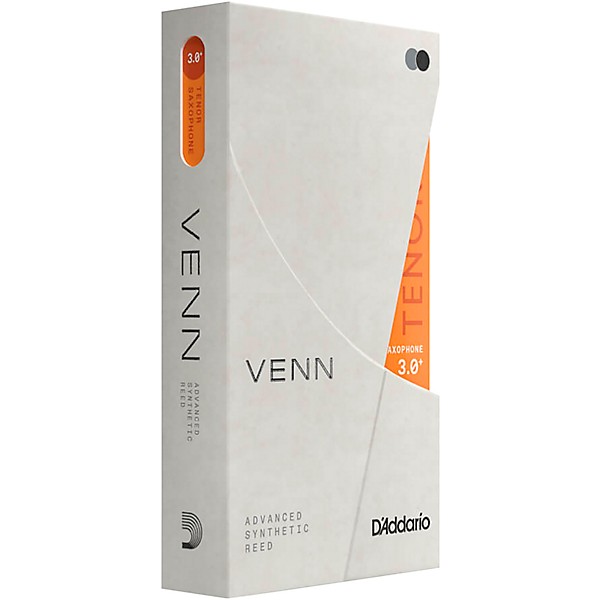 D'Addario Woodwinds VENN G2 Tenor Saxophone Reed 3+