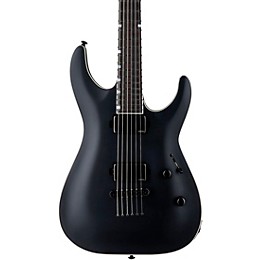 ESP LTD MH-1000 Baritone Electric Guitar Black Satin