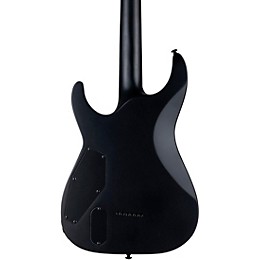 ESP LTD MH-1000 Baritone Electric Guitar Black Satin