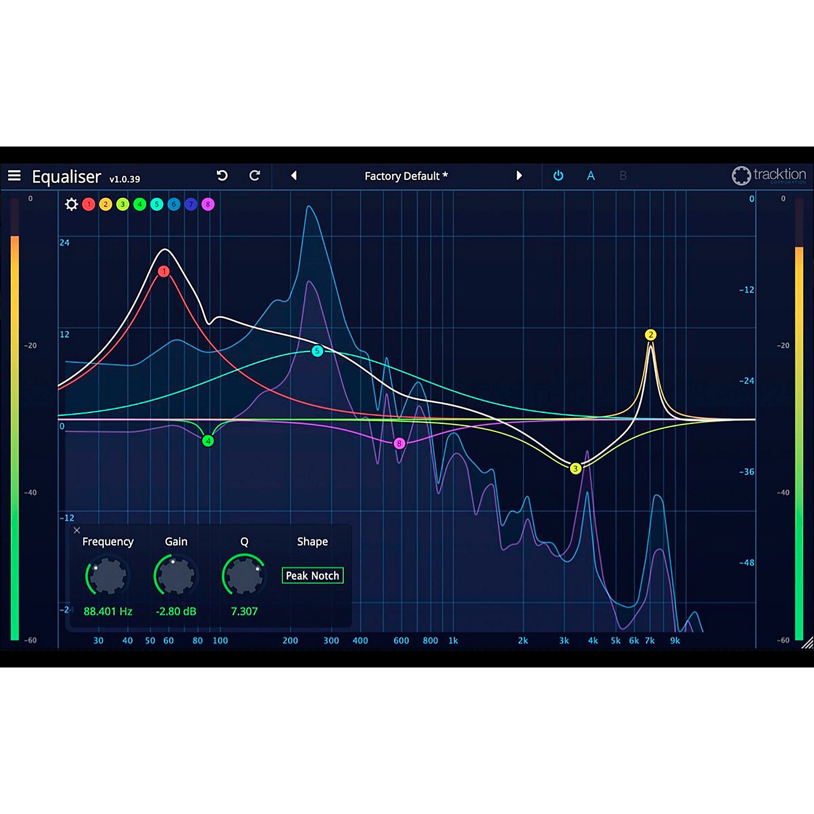 Tracktion DAW Essentials Equalizer Guitar Center