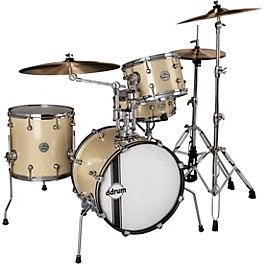 ddrum SE Flyer 4-Piece Shell Pack White Pearl ddrum SE Flyer 4-Piece Shell Pack Vintage Sparkle