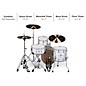 ddrum SE Flyer Pitstop 4-Piece Shell Pack White Pearl