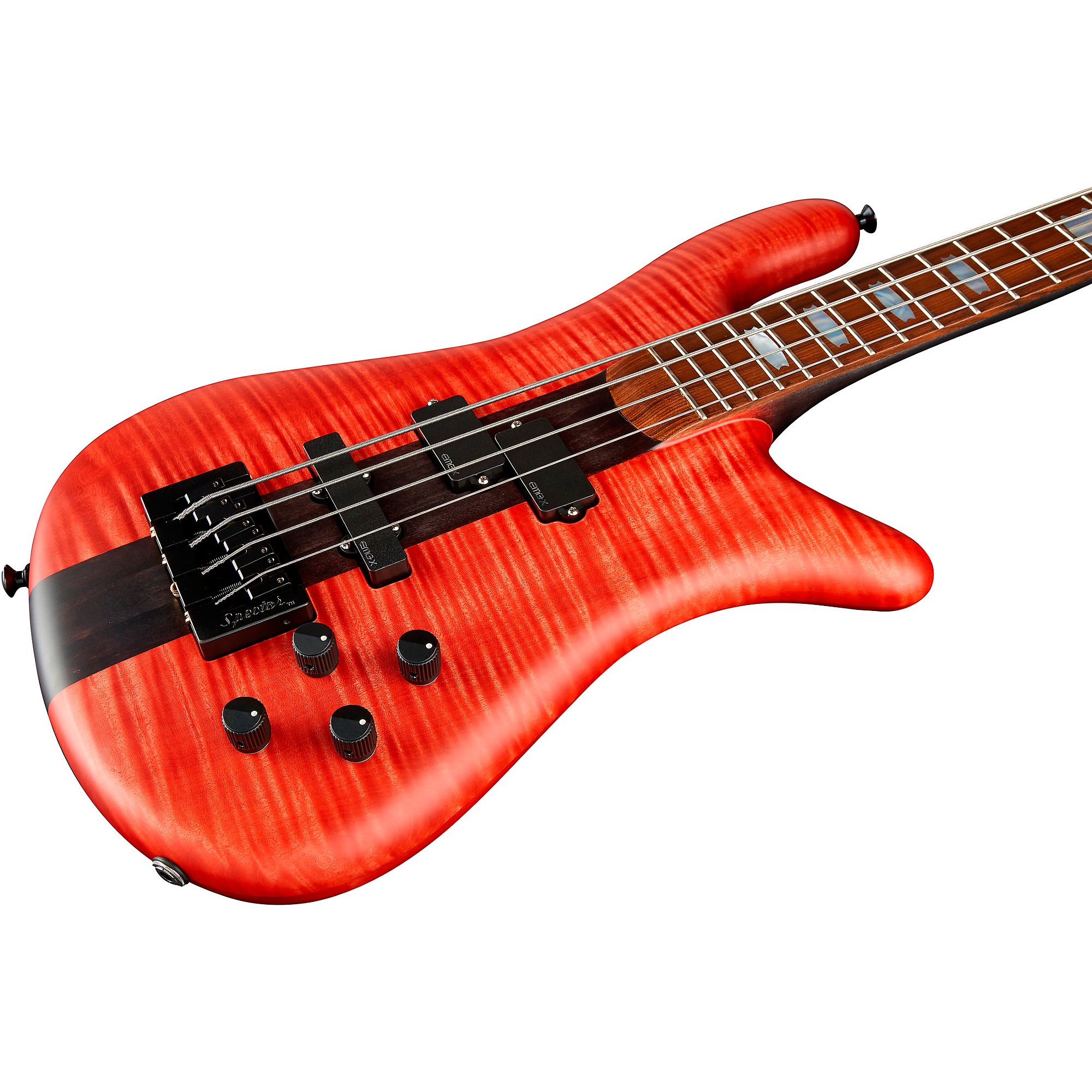 Platinum Spector USA NS-2 4-String Bass Guitar Hyper Red | Guitar 