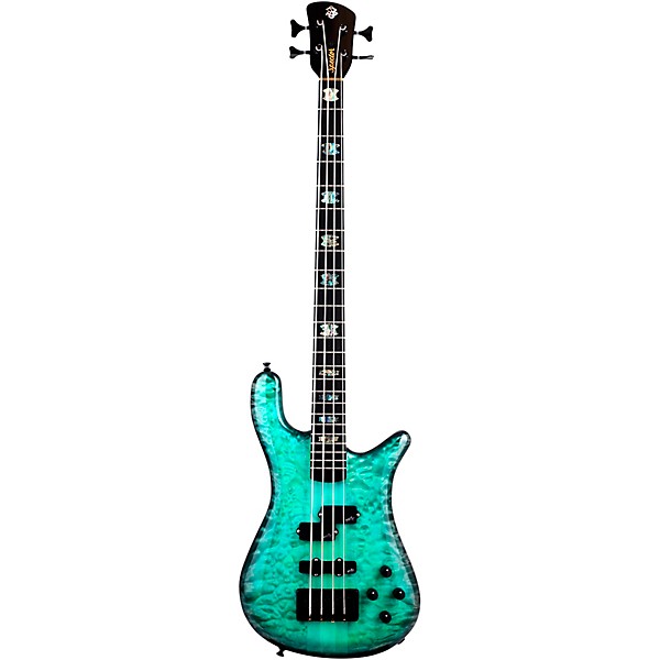 Spector USA NS-2 4-String Bass Guitar Aqua/Black