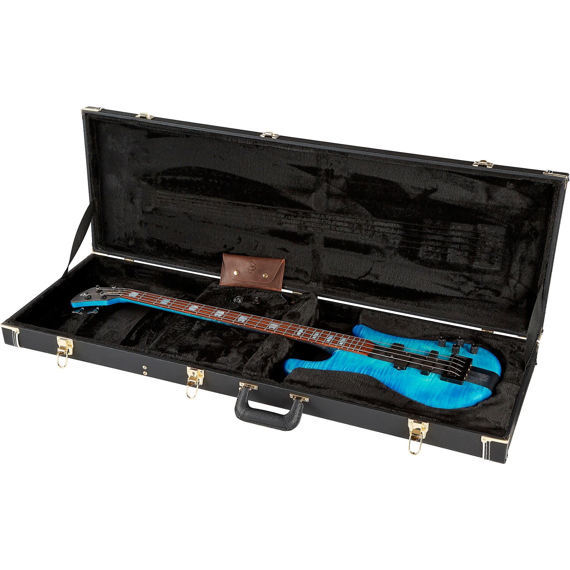 Platinum Spector USA NS-2 4-String Bass Guitar Hyper Blue