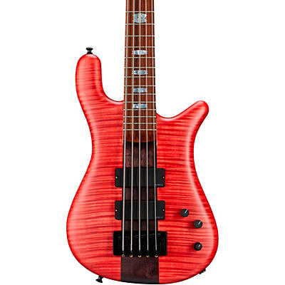Spector Usa Ns-5 5-String Bass Guitar Hyper Red for sale