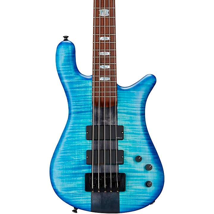 Platinum Spector USA NS-5 5-String Bass Guitar Hyper Blue | Guitar
