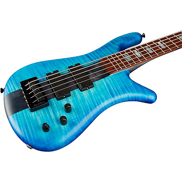 Spector USA NS-5 5-String Bass Guitar Hyper Blue