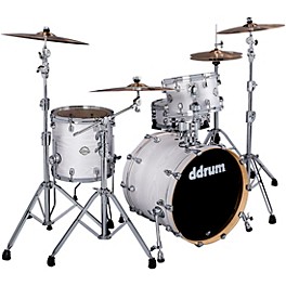 ddrum Dominion 4-Piece Shell Pack Brushed Olive Metallic ddrum Dominion 4-Piece Shell Pack Paper White Birch