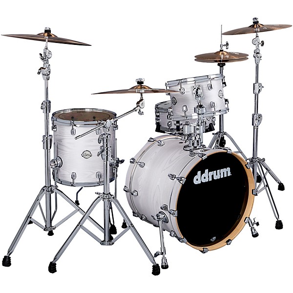 ddrum Dominion 4-Piece Shell Pack Paper White Birch