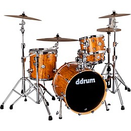 ddrum Dominion 4-Piece Shell Pack Satin Bubinga