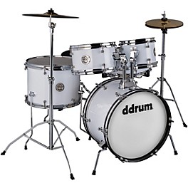 ddrum D1 Jr 5-Piece Complete Kit Cobalt Blue ddrum D1 Jr 5-Piece Complete Kit White