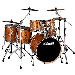 ddrum Dominion 6-Piece Shell Pack Brushed Olive Metallic ddrum Dominion 6-Piece Shell Pack Satin Bubinga