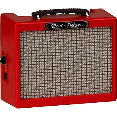 Fender Mini Deluxe 2W 1X2 Guitar Amp Red for sale