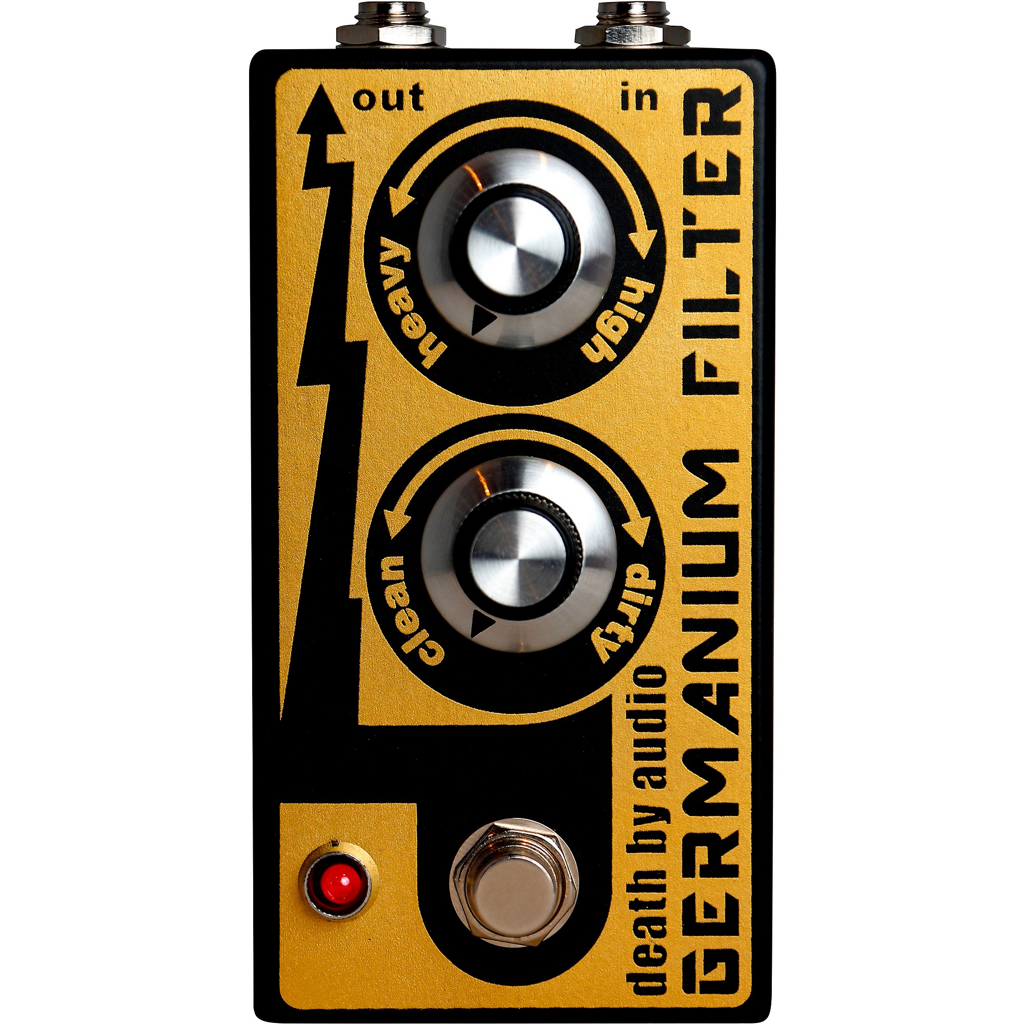 Open Box Death By Audio Germanium Filter Effects Pedal Gold