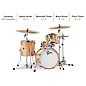Gretsch Drums Renown 4-Piece Bop Shell Pack with 18 in Bass Drum Gloss Natural
