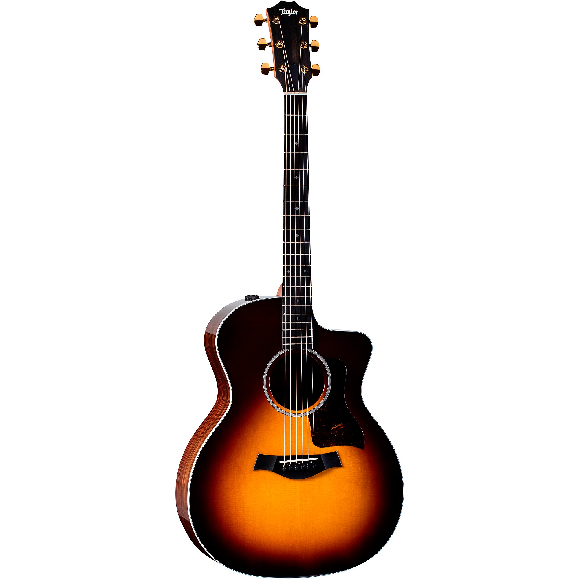 taylor 214e dlx grand auditorium acoustic electric guitar tobacco sunburst Taylor 214ce DLX Grand Auditorium Acoustic-Electric Guitar Tobacco Sunburst