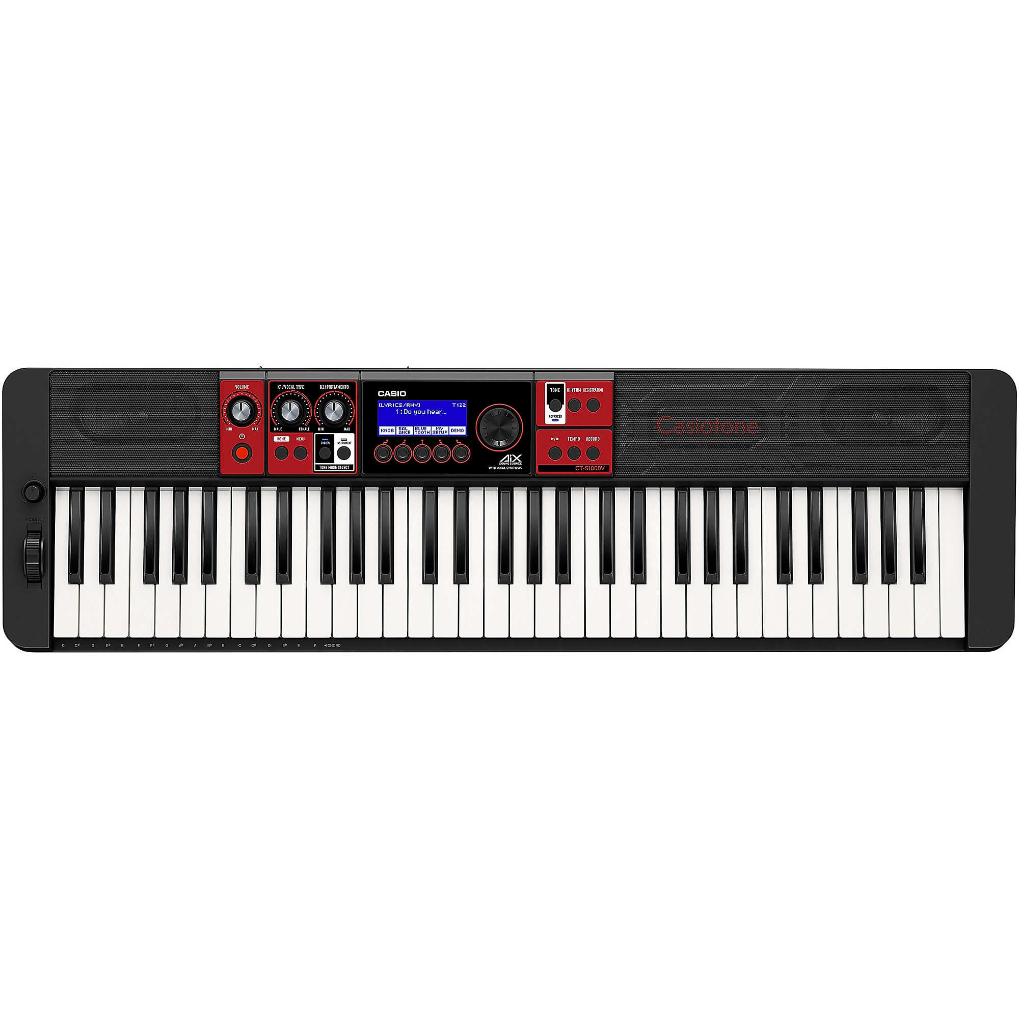 Casio Casiotone CT-S1000V Vocal Synthesizer With Stand and Bench