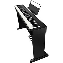Casio CDP-S160 Digital Piano With Matching CS-470P Stand and Triple Pedal Black