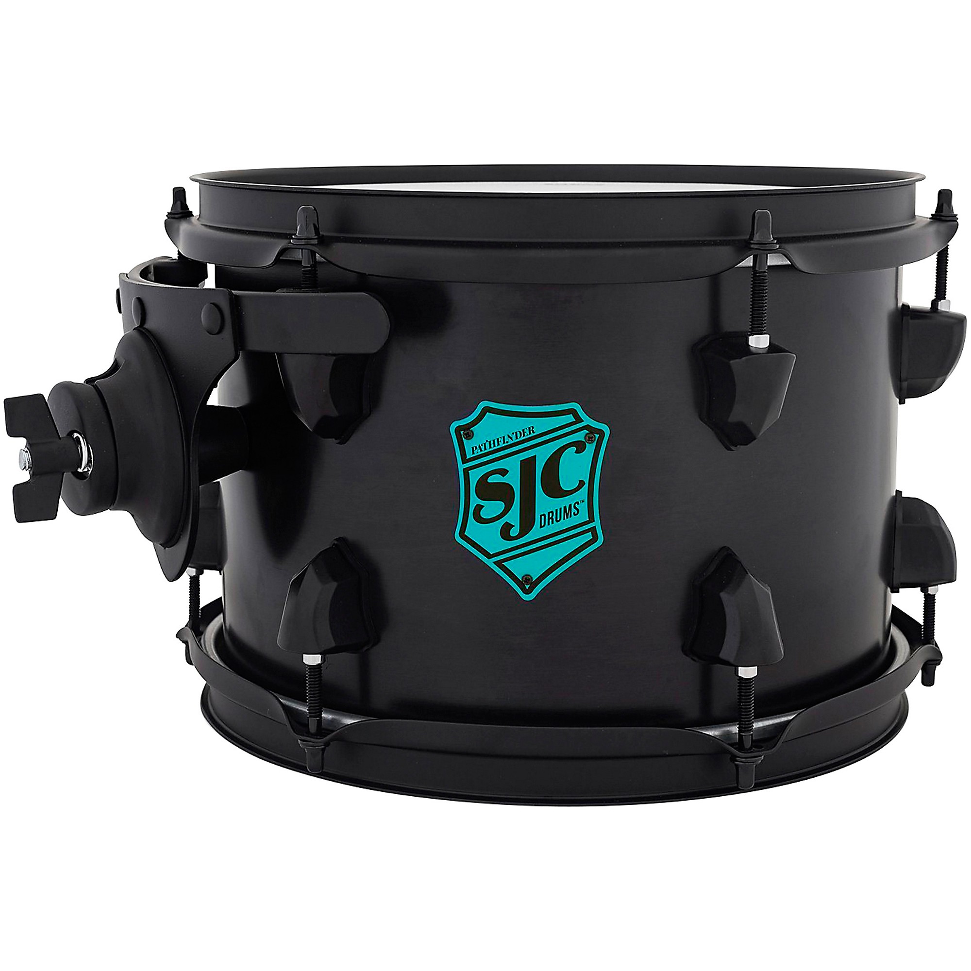 SJC Drums Pathfinder Rack Tom 10 x 7 in. Midnight Black