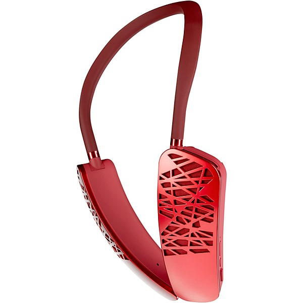 Cleer HALO Smart Wearable Neck Speaker with Google Assistant Red
