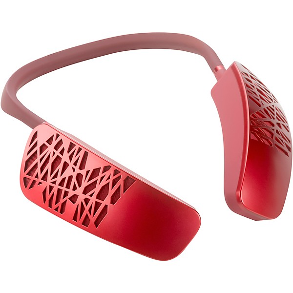 Cleer HALO Smart Wearable Neck Speaker with Google Assistant Red