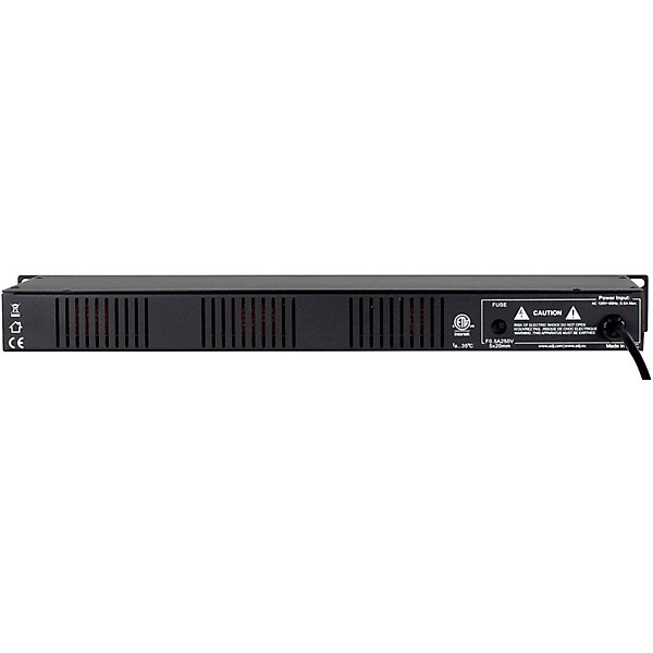 American DJ D4 Branch RM Single Rack Space, 4-way Distributor/Booster with 3-pin and 5-pin XLR Input and Output Jacks