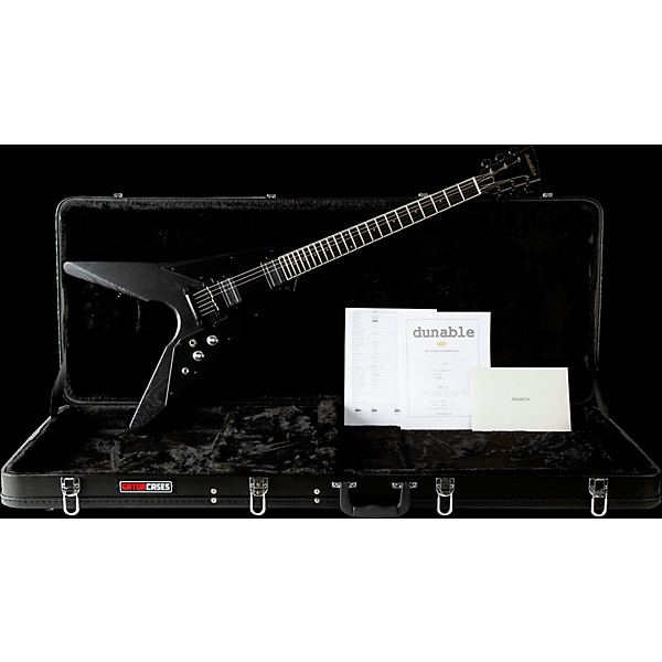 Dunable Guitars Asteroid Electric Guitar Black
