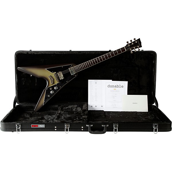 Dunable Guitars Asteroid Electric Guitar Aged Metallic Burst