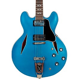 Blemished Gibson Custom 1964 Trini Lopez Standard Reissue VOS Semi-Hollowbody Electric Guitar Level 2 Pelham Blue 19788114...