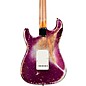 Fender Custom Shop Limited-Edition Nashville Ash-V '57 Stratocaster HSS Super Heavy Relic Electric Guitar Purple Metallic