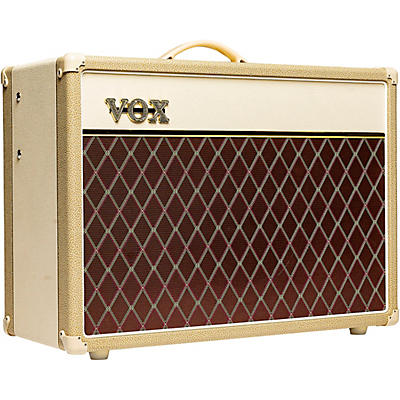 Vox Limited-Edition Ac15 15W 1X12 Creamback Combo Guitar Amp Tan On Tan for sale