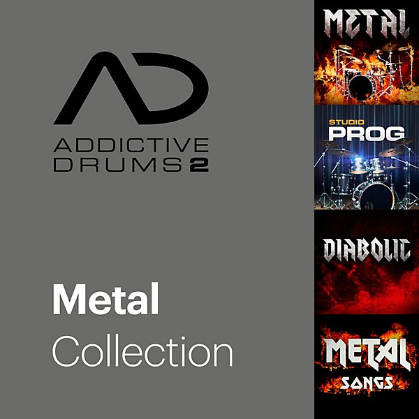 XLN Audio Addictive Drums 2 : Metal Collection