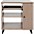 Ga... Gator GFW-ELITESIDECAR Elite Furniture Series Rolling Rack Sidecar Cabinet with Configurable Rack Space & Shelving Gray