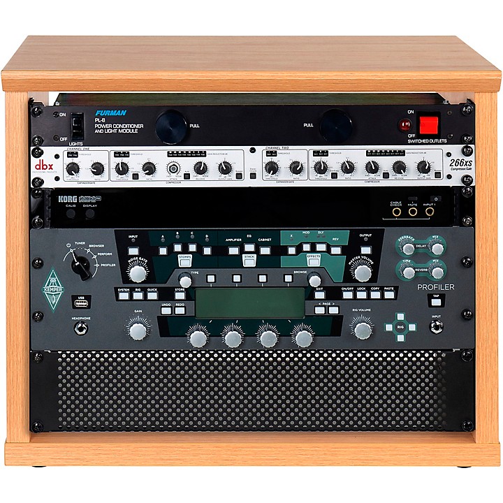 Gator Elite Series Furniture Desktop 8U Studio Rack 8 RU