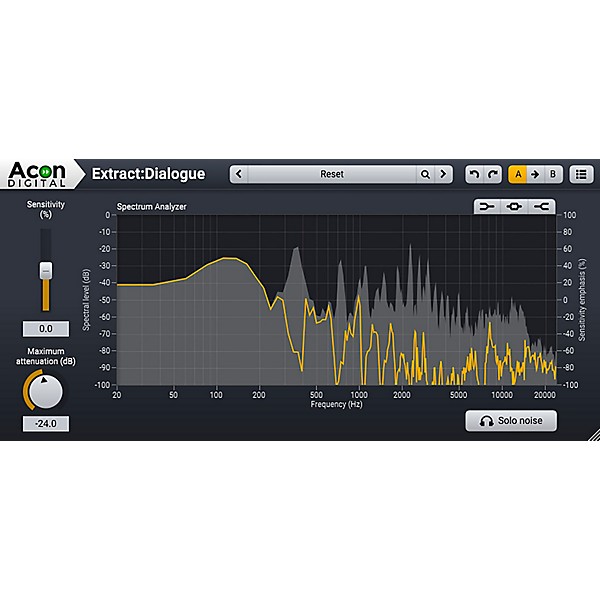 ACON DIGITAL Extract:Dialogue Noise Reduction Plug-in
