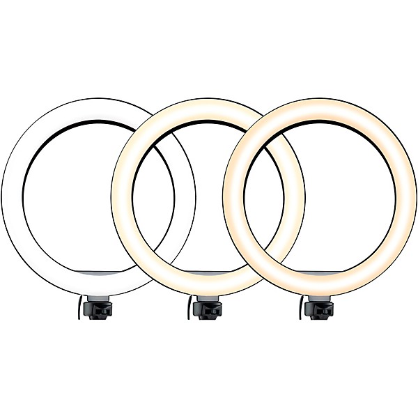 Mackie mRING-10 10 In. 3-Color Ring Light Kit with Stand and Remote
