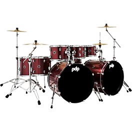 PDP by DW Encore 8-Piece Shell Pack Azure Blue PDP by DW Encore 8-Piece Shell Pack Ruby Red