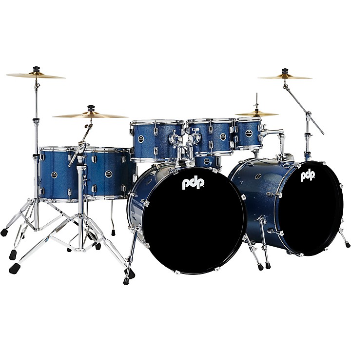 DWEフルセット2 PDP by DW Encore 8-Piece Shell Pack Royal Blue | Guitar Center